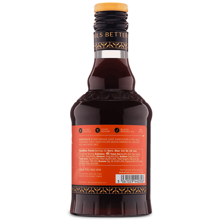 Blood Orange Cordial