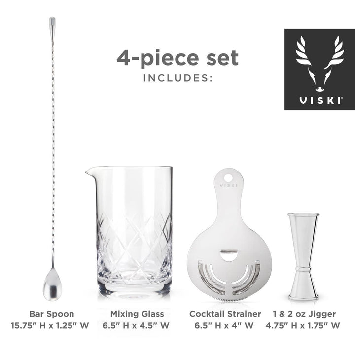 Harrison 4-Piece Barware Set