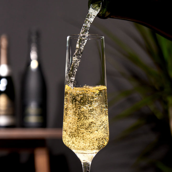 Reserve Inez Crystal Champagne Flutes Set of 4